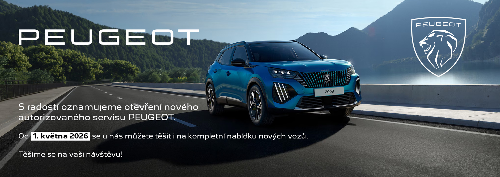 Peugeot otevření servisu